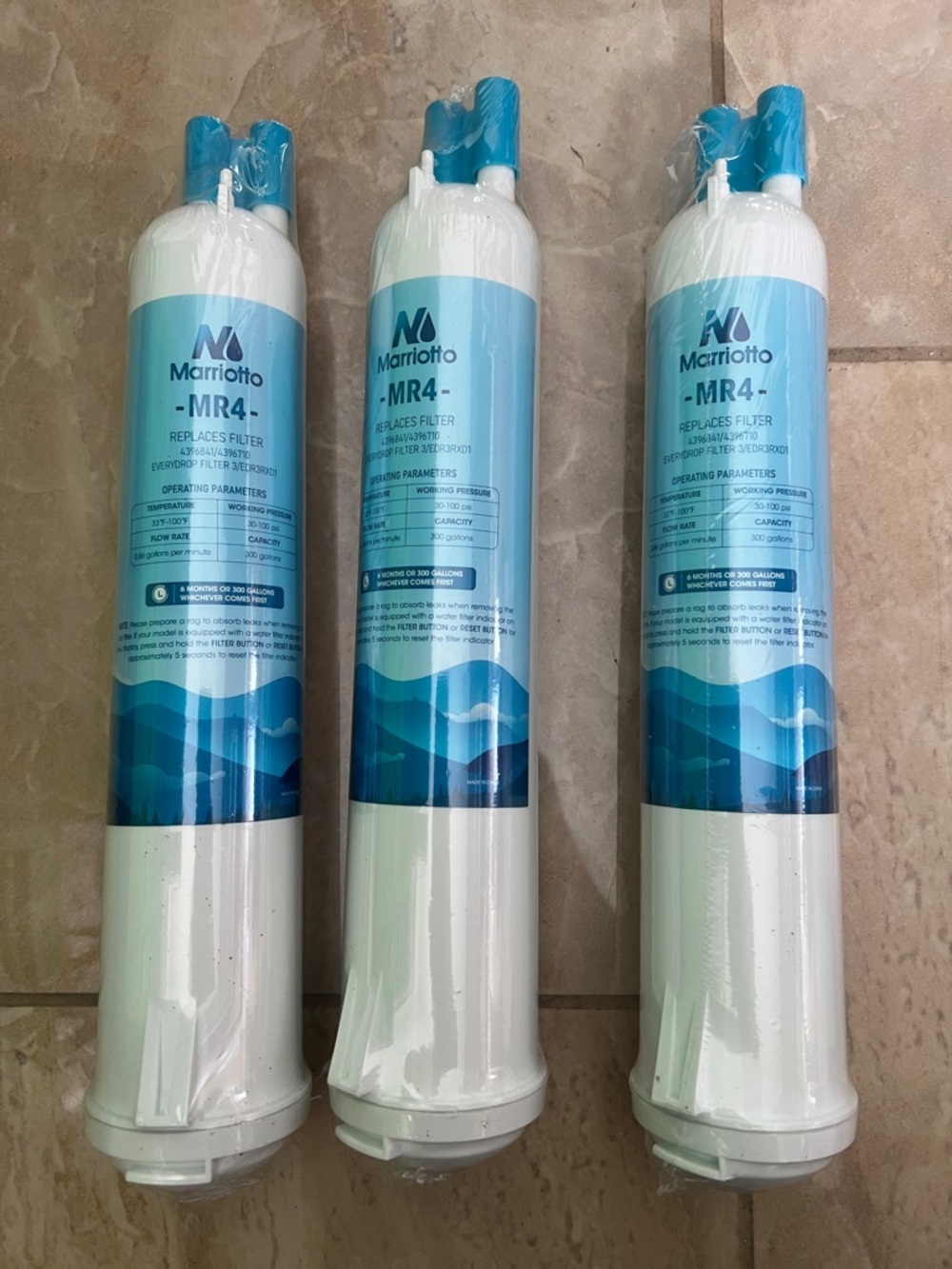 Marriotto MR4 Replacement Water Filter Cartridge